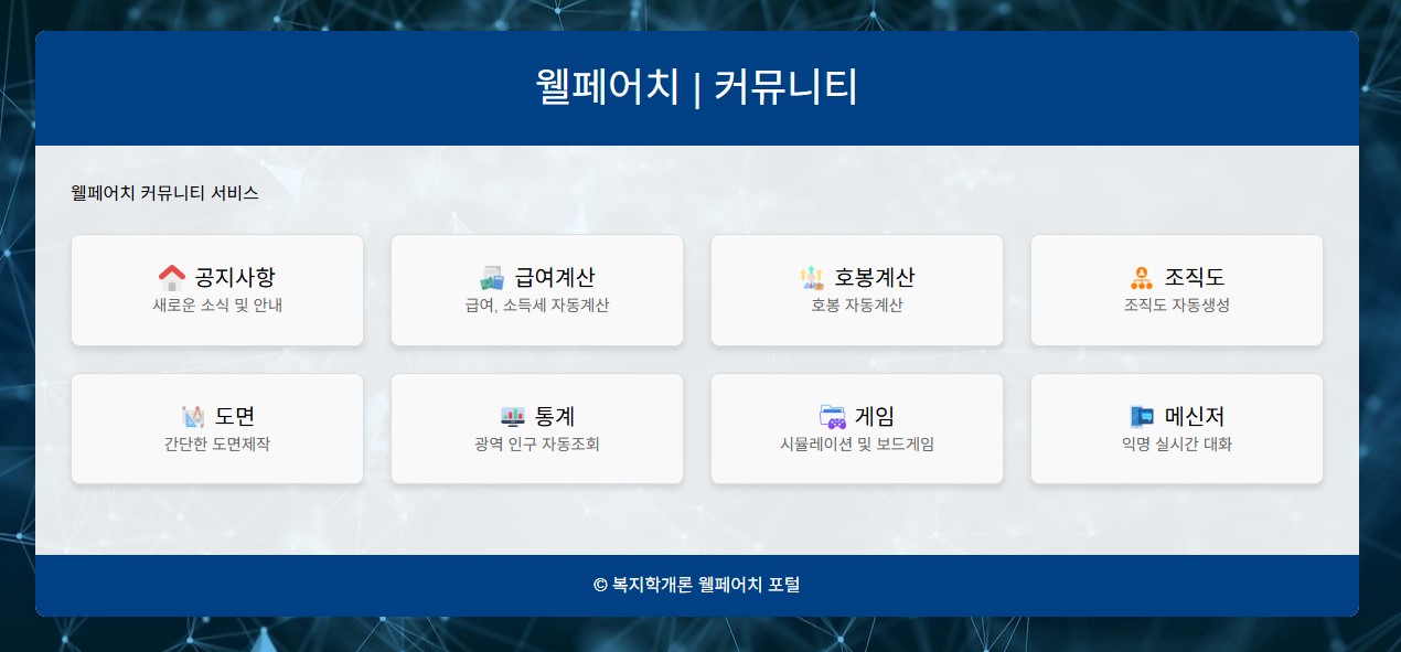 웰페어치 커뮤니티